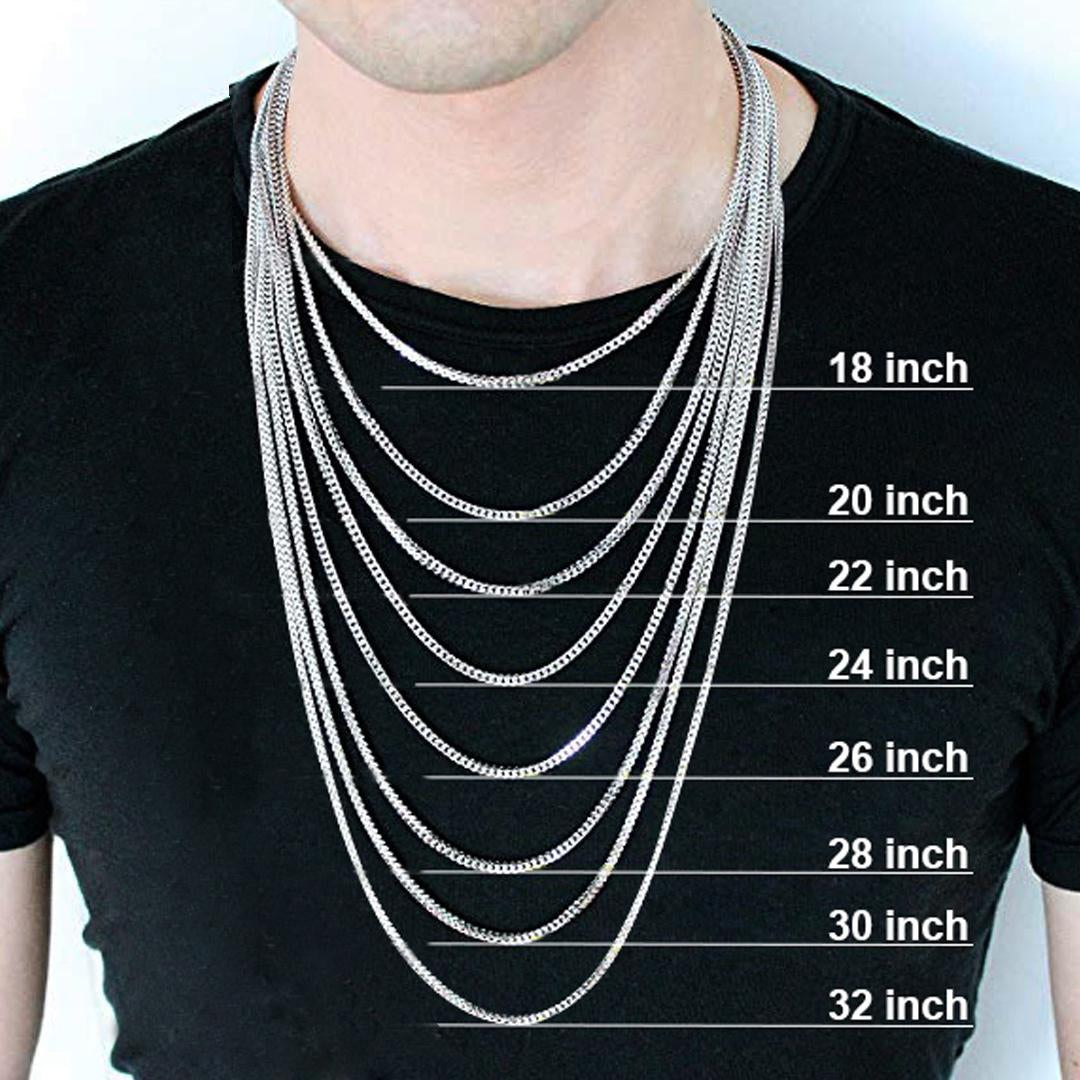 Men Stainless Steel Neck Chains 24 Inch 10MM Punk Rock Jewelry Mens Gifts for Dad
