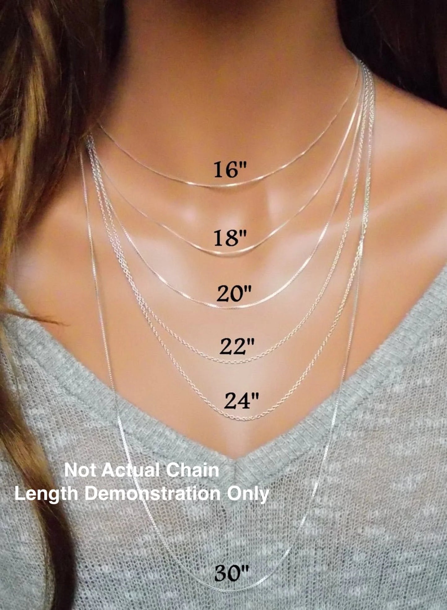 Solid Sterling Silver Figaro Link Diamond-Cut Pave .925 Itprolux Necklace Chains 3MM - 10.5MM, 16" - 30", Silver Chain for Men & Women, Made in Italy,